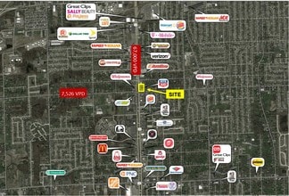 9115-9155 Telegraph Rd, Taylor, MI - AERIAL map view - Image1