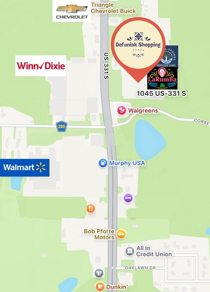 1045 US 331, Defuniak Springs, FL for lease - Aerial - Image 2 of 8