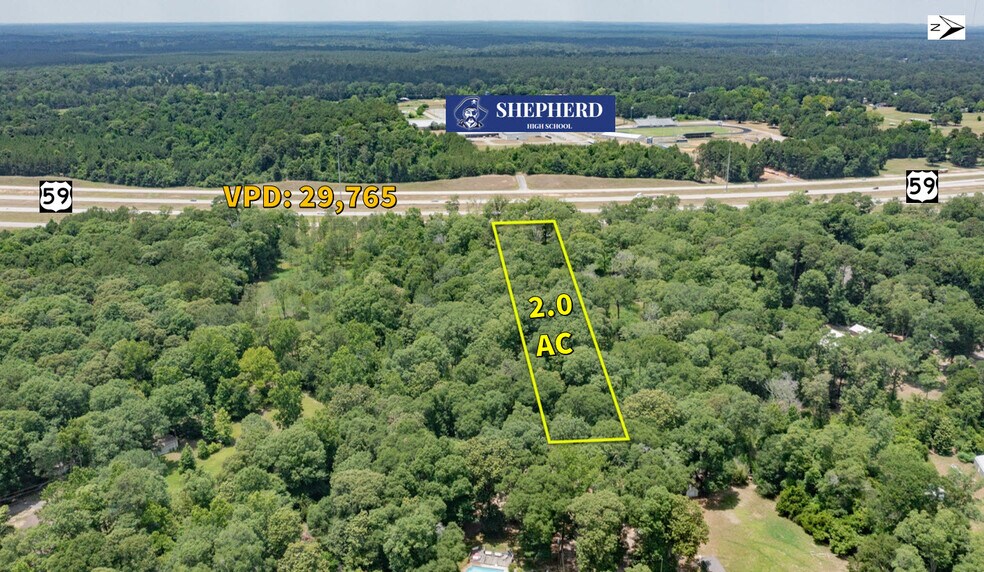0 Hwy 59, Shepherd, TX for sale - Building Photo - Image 1 of 1