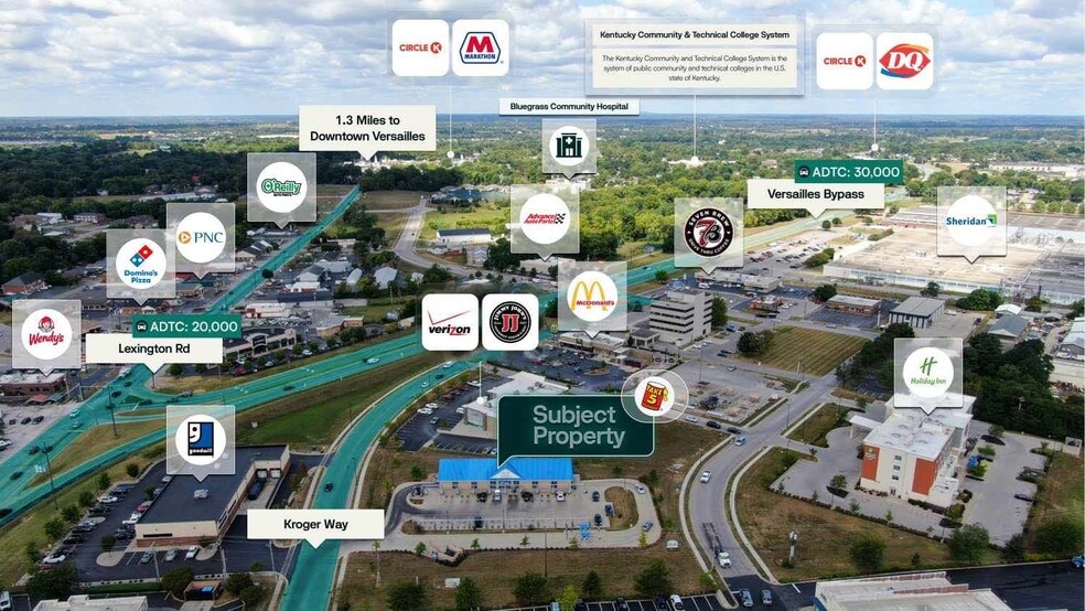 402 Kroger Way, Versailles, KY for sale - Building Photo - Image 2 of 2