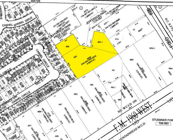 4606 FM 1960 W, Houston, TX for lease - Plat Map - Image 2 of 11