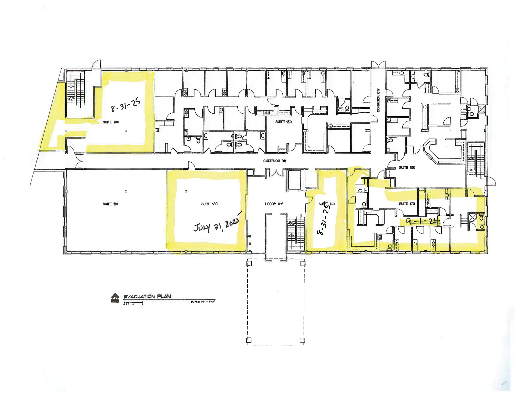 200 Arnet St, Ypsilanti, MI for lease Floor Plan- Image 1 of 2