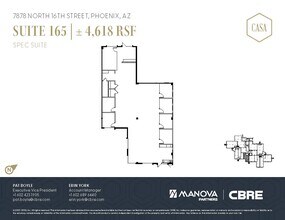 7878 N 16th St, Phoenix, AZ for lease Floor Plan- Image 2 of 2