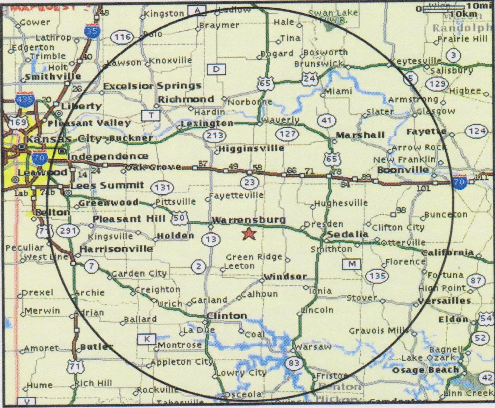 E Russell Ave Burkarth Road, Warrensburg, MO 64093 Commercial Land