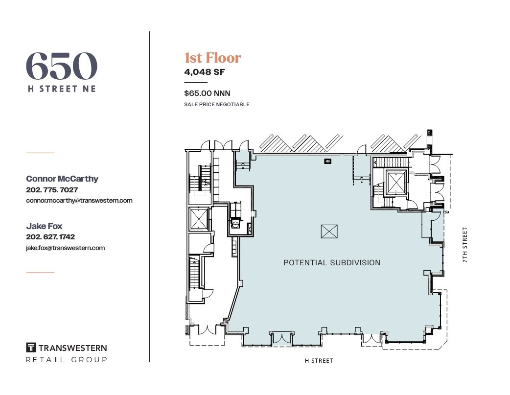 650 H St NE, Washington, DC for lease Floor Plan- Image 1 of 1