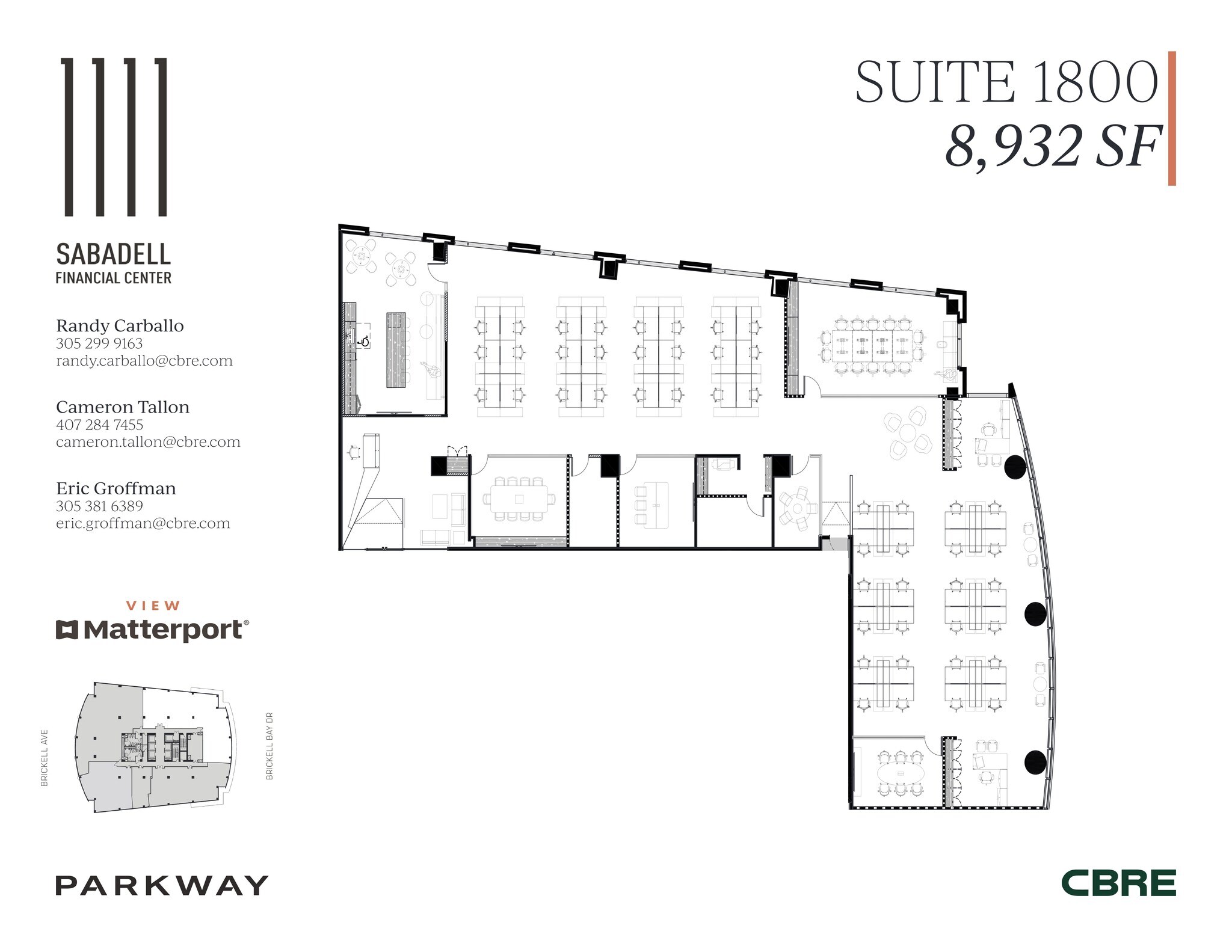 1111 Brickell Ave, Miami, FL for lease Site Plan- Image 1 of 9