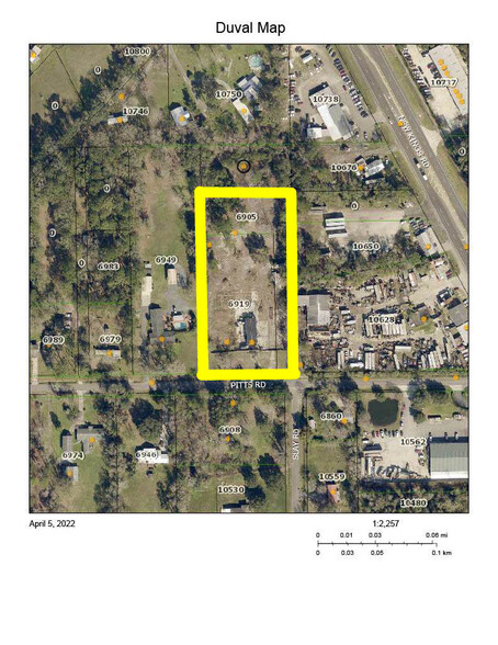 6905 Pitts Rd, Jacksonville, FL for sale - Building Photo - Image 1 of 1