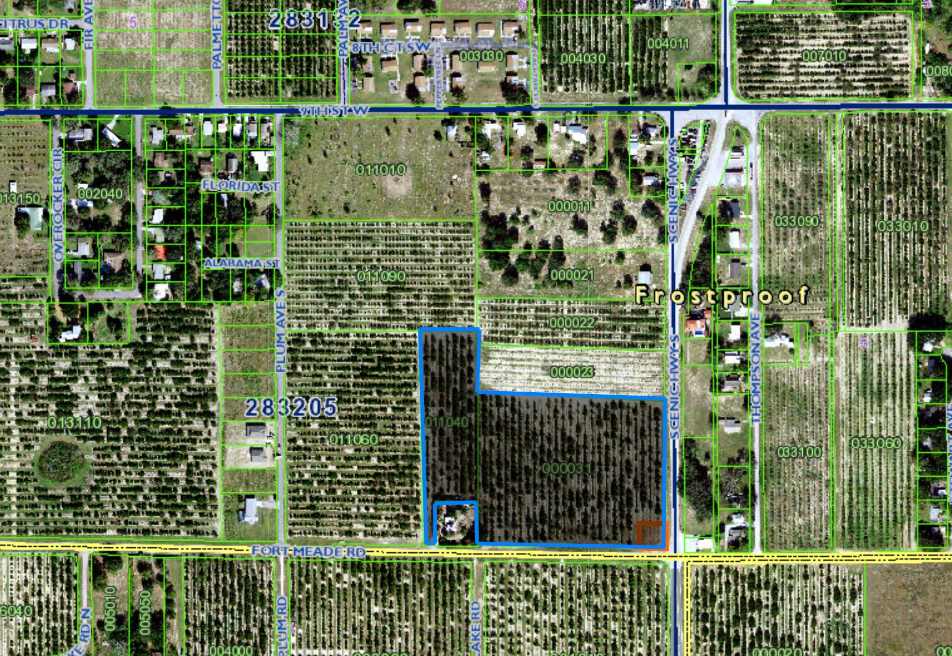 1016 State Road 17, Frostproof, FL for sale Aerial- Image 1 of 5