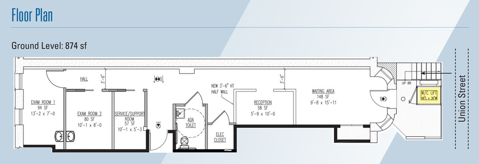 766 Union Street, Brooklyn, NY for lease - Floor Plan - Image 3 of 6