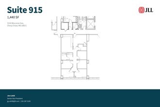 5530 Wisconsin Ave, Chevy Chase, MD for lease Floor Plan- Image 1 of 1