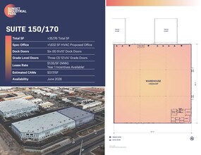 748 W Sunset Rd, Henderson, NV for lease Floor Plan- Image 2 of 2