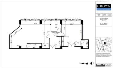 123 Edward St, Toronto, ON for lease Floor Plan- Image 1 of 1