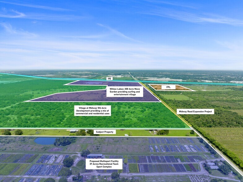 10100 W Midway Rd, Fort Pierce, FL 34945 9.64 Acres West Midway Road