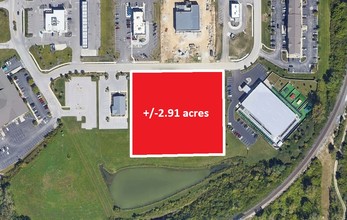 8201 Country Village Dr, Indianapolis, IN - AERIAL  map view