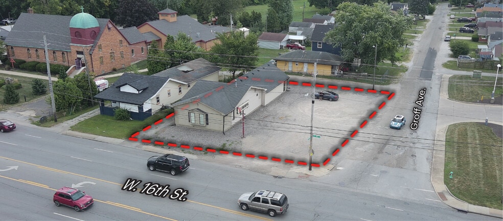 3323 W 16th St, Indianapolis, IN for sale - Aerial - Image 2 of 6