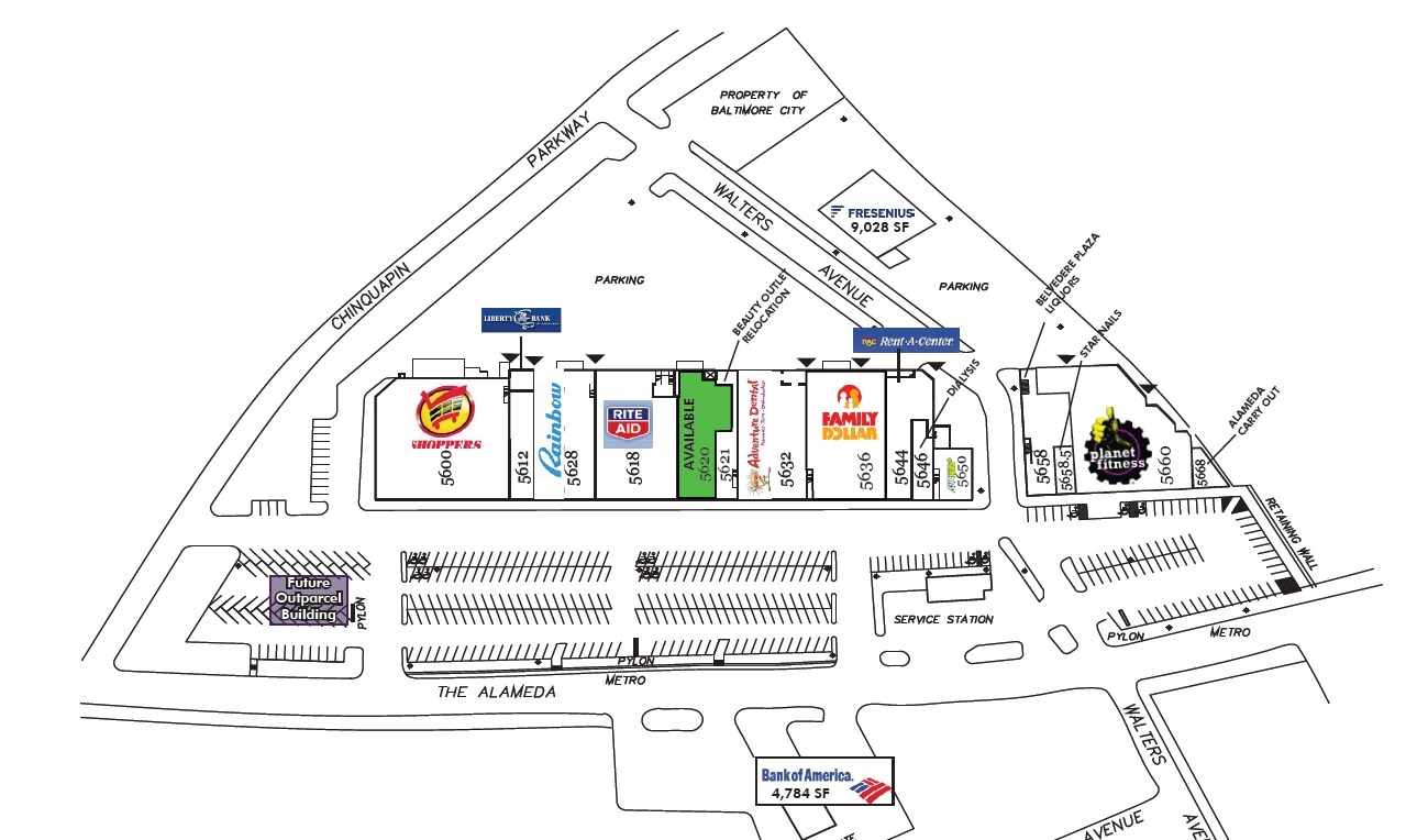 5600 5650 The Alameda Baltimore Md 21239 Loopnet Com 5600 5650 The Alameda Baltimore Md 21239 Loopnet Com