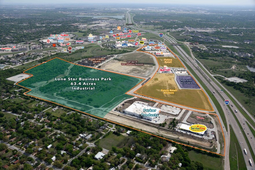 NW Loop 820 & NW Centre Dr, Fort Worth, TX for sale - Aerial - Image 1 of 1