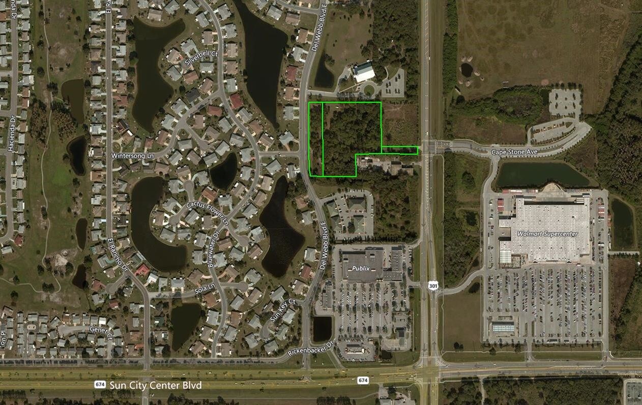 E Del Webb Blvd, Sun City Center, FL for sale Aerial- Image 1 of 1