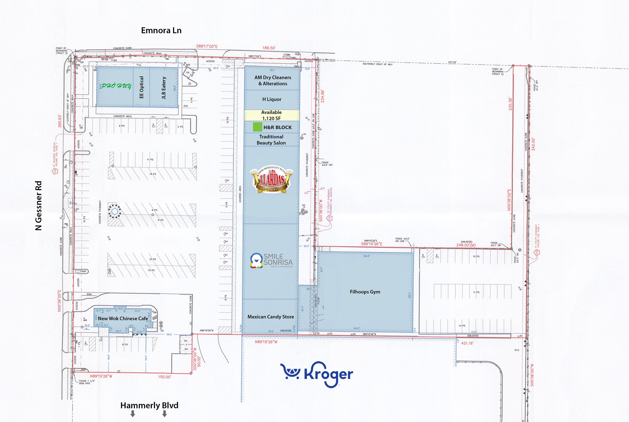 2400 Gessner Rd, Houston, TX for lease Site Plan- Image 1 of 1