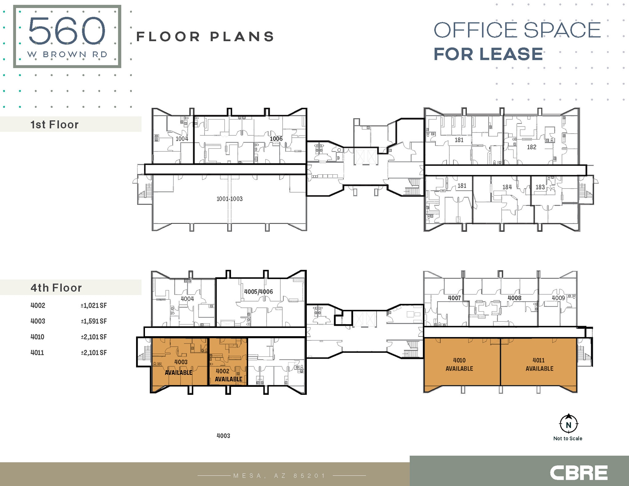 560 W Brown Rd, Mesa, AZ for sale Floor Plan- Image 1 of 1