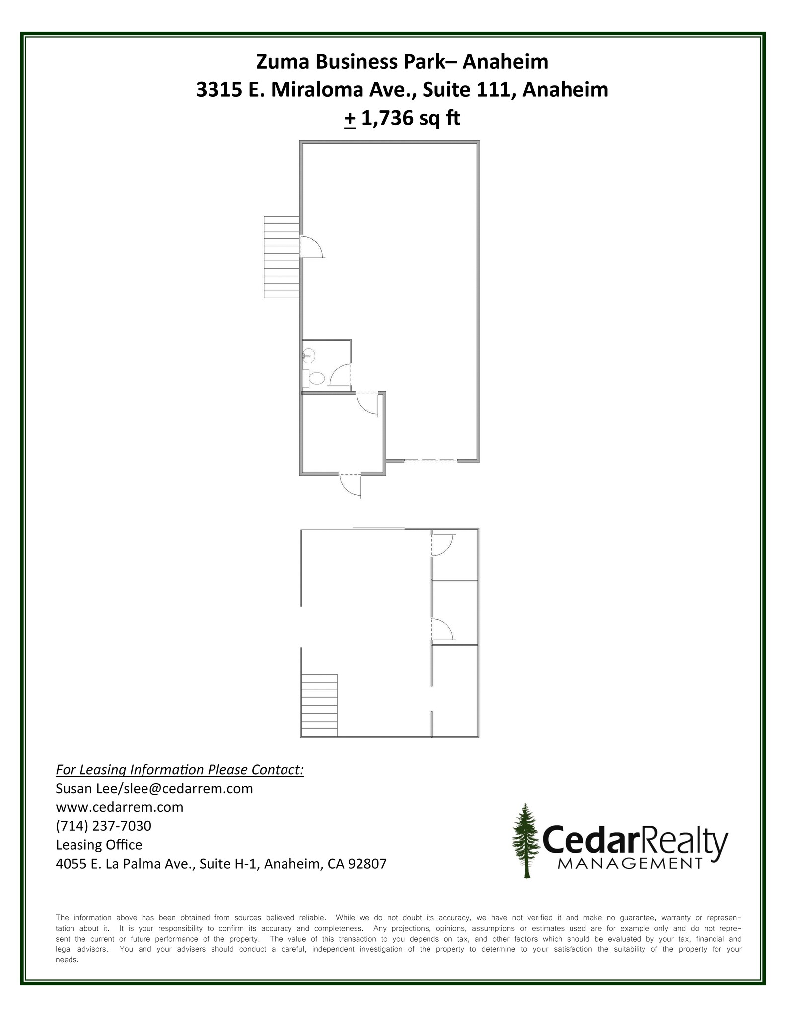 3315 Miraloma Ave, Anaheim, CA for lease Site Plan- Image 1 of 1