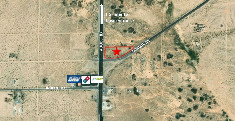 Adobe Rd, Twentynine Palms, CA for sale Aerial- Image 1 of 4