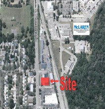 3139-3145 S Pennsylvania Ave, Lansing, MI - aerial  map view