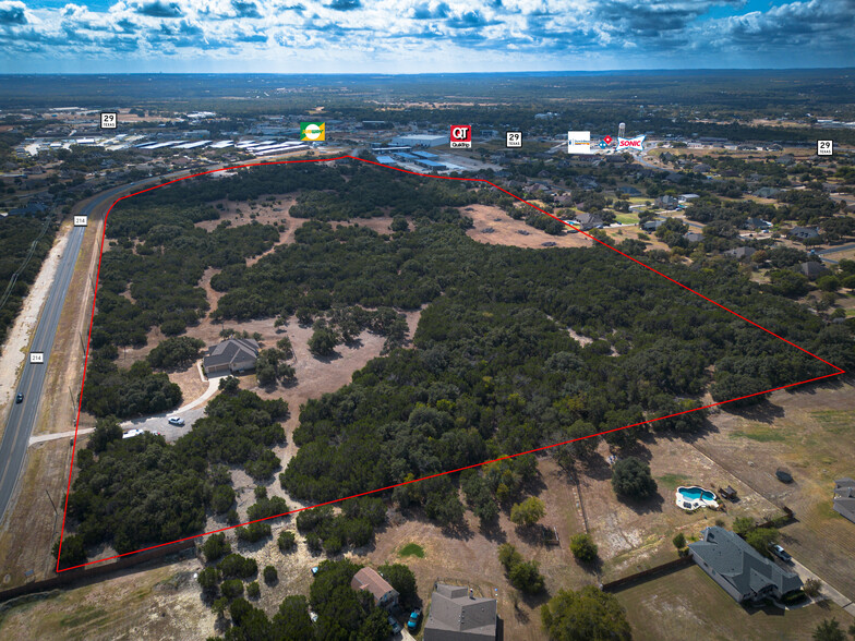 333 County Road 214, Liberty Hill, TX for sale - Aerial - Image 1 of 4