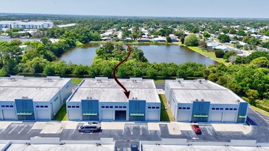 861 NE Industrial Blvd, Jensen Beach, FL - AERIAL map view - Image1