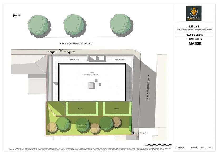 Retail in Bourgoin-Jallieu for sale - Site Plan - Image 3 of 4
