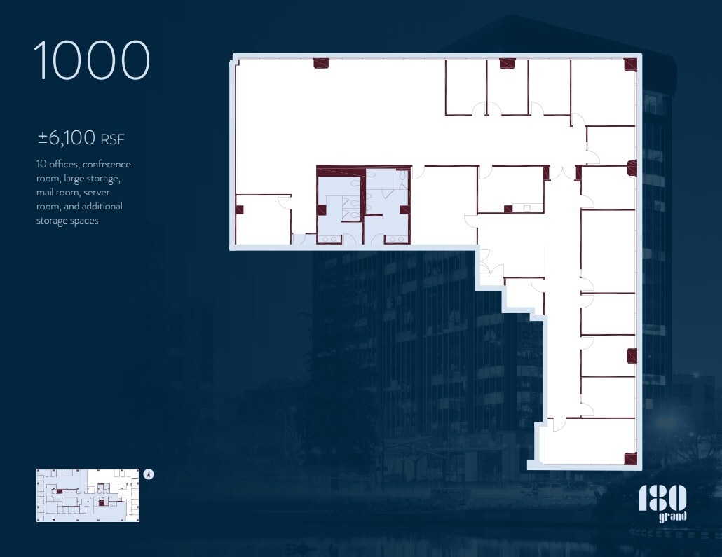 180 Grand Ave, Oakland, CA for lease Floor Plan- Image 1 of 1