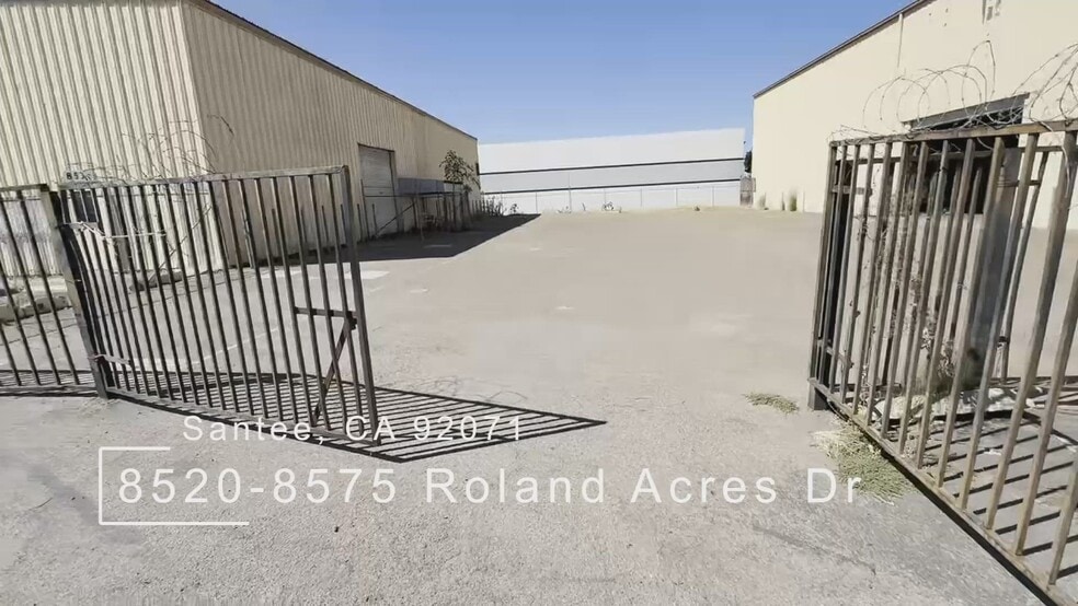 8575 Roland Acres Dr, Santee, CA for lease - Commercial Listing Video - Image 2 of 3