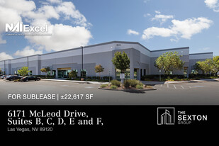 6171 Mcleod Dr, Las Vegas NV - Warehouse