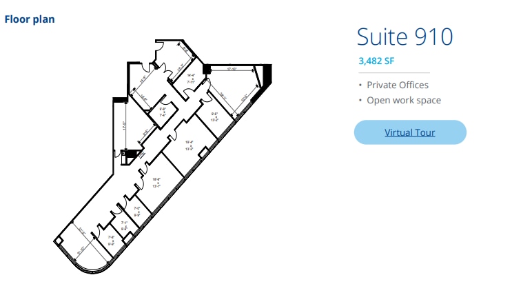 4950 Yonge St, Toronto, ON for lease Floor Plan- Image 1 of 1