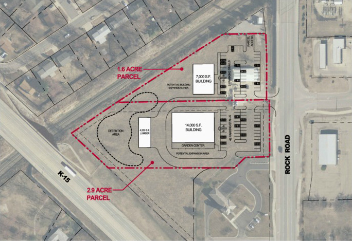 K-15, Mulvane, KS for sale - Aerial - Image 1 of 4