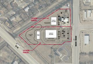 K-15, Mulvane, KS - aerial  map view - Image1