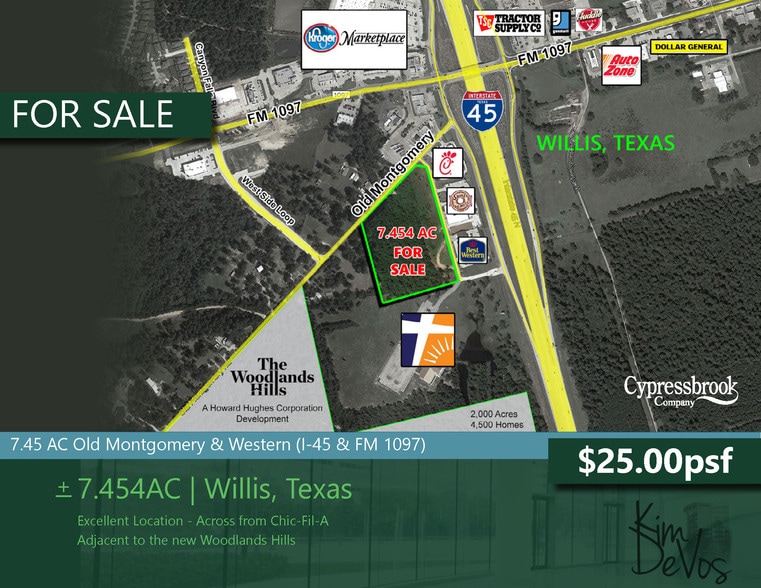 FM 1097 & Montgomery Rd, Willis, TX 77378