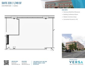 2250 Point Blvd, Elgin, IL for lease Floor Plan- Image 1 of 2