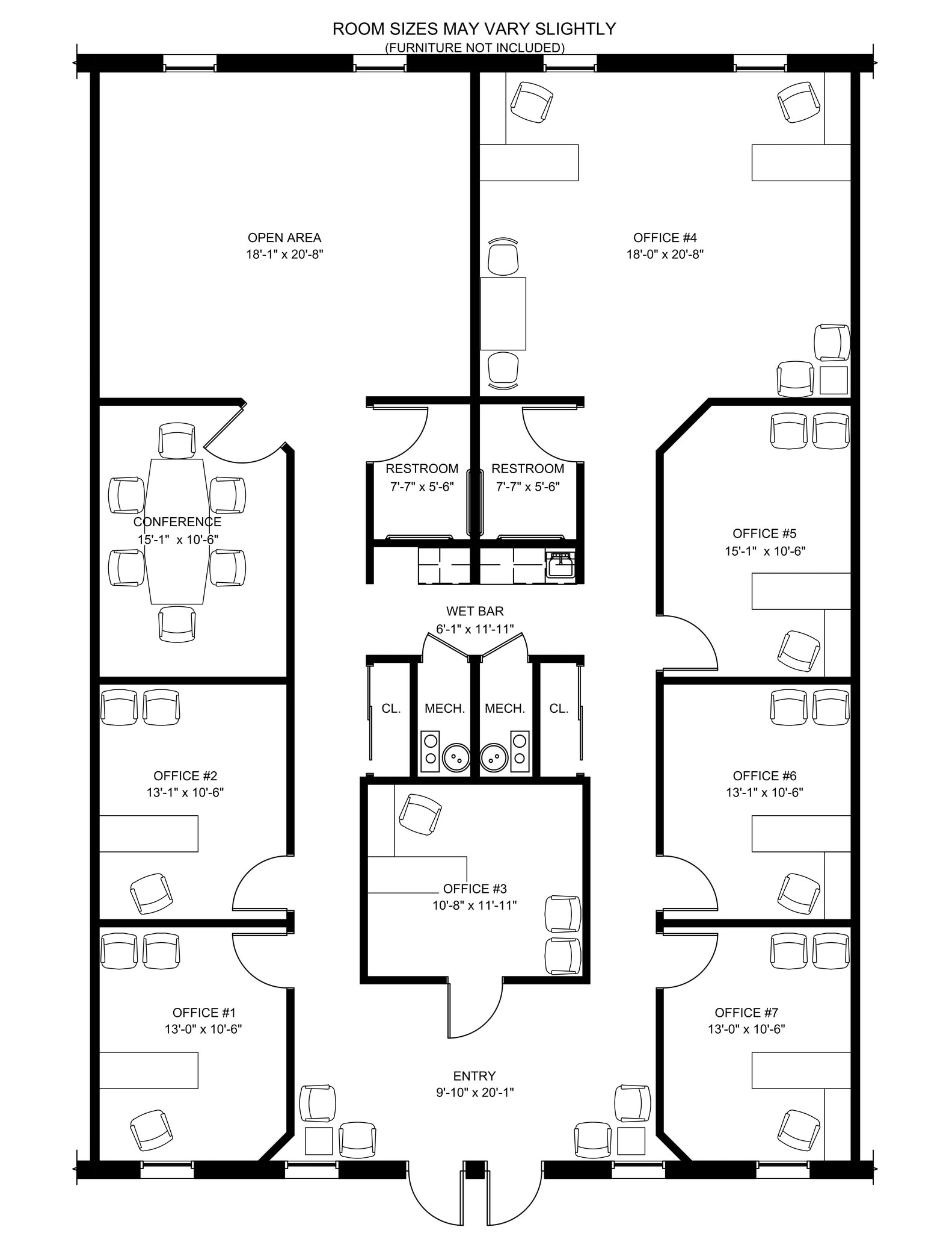 421-481 PENBROOKE Dr, Penfield, NY for lease Site Plan- Image 1 of 2