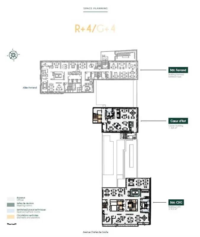 96-104 avenue Charles de Gaulle, Neuilly-sur-Seine for lease Floor Plan- Image 1 of 1