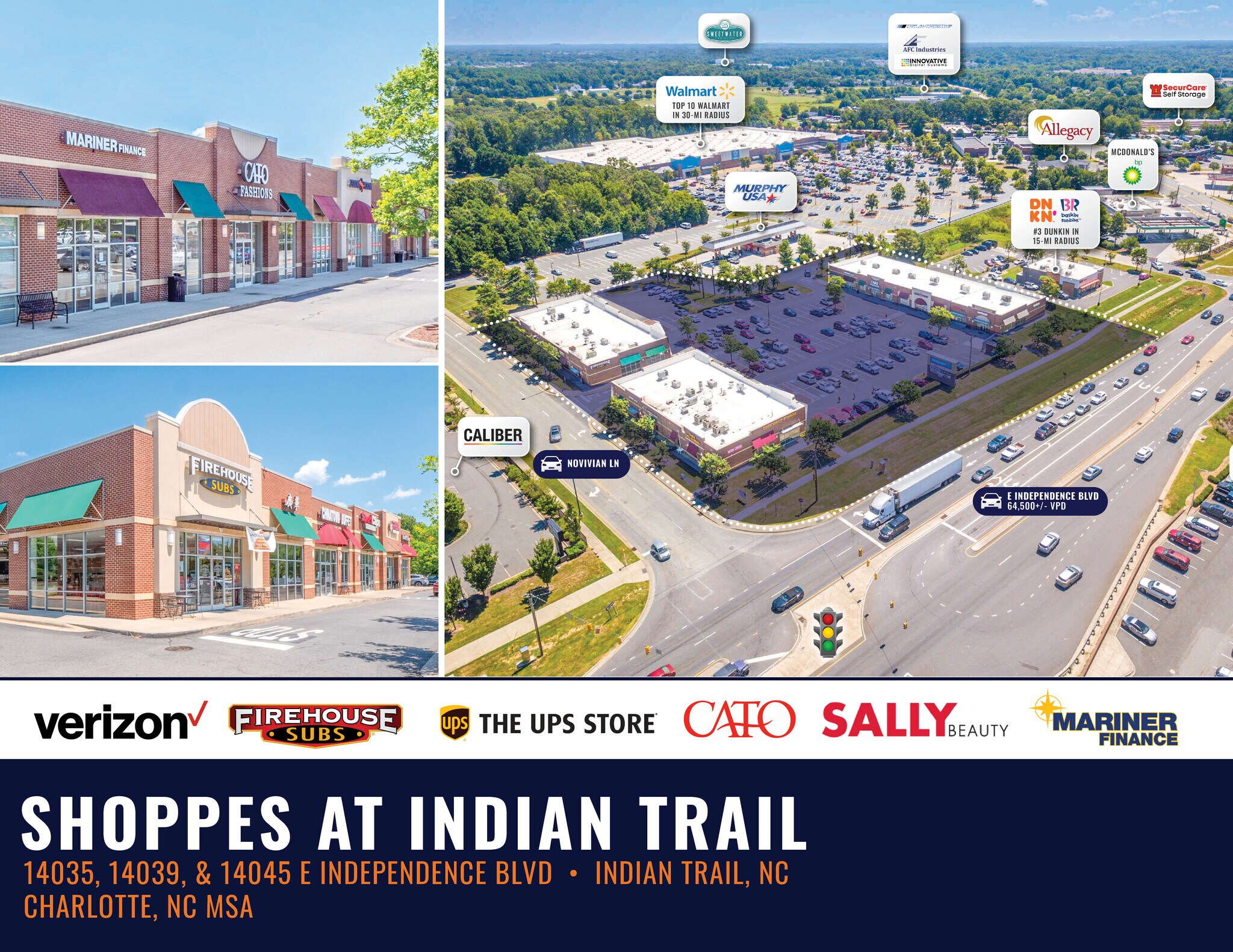 Shoppes at Indian Trail portfolio of 3 properties for sale on LoopNet.com Building Photo- Image 1 of 11