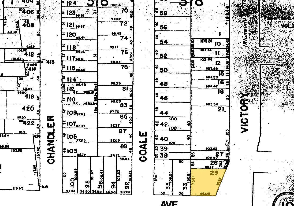 961-965 Jewett Ave, Staten Island, NY for sale Plat Map- Image 1 of 1