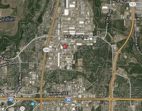 1905 110th St, Grand Prairie, TX - Aerial  map view