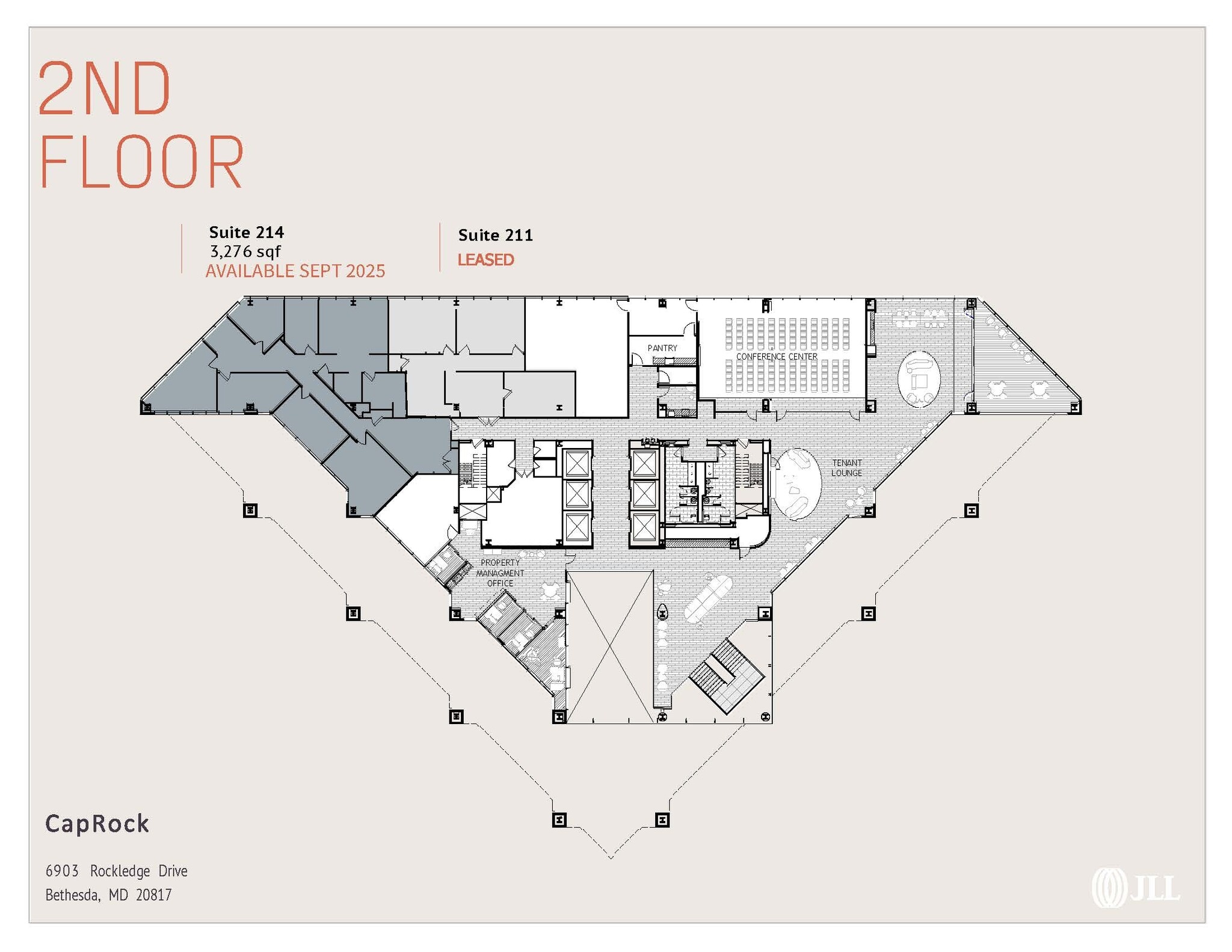 6903 Rockledge Dr, Bethesda, MD for lease Floor Plan- Image 1 of 1