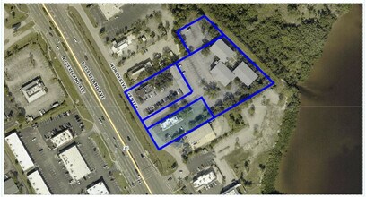13160 N Cleveland Ave, North Fort Myers, FL - Aerial map view