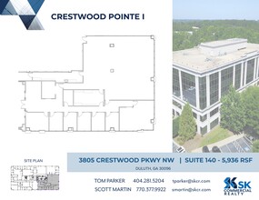 3805 Crestwood Pky NW, Duluth, GA for lease Site Plan- Image 1 of 1