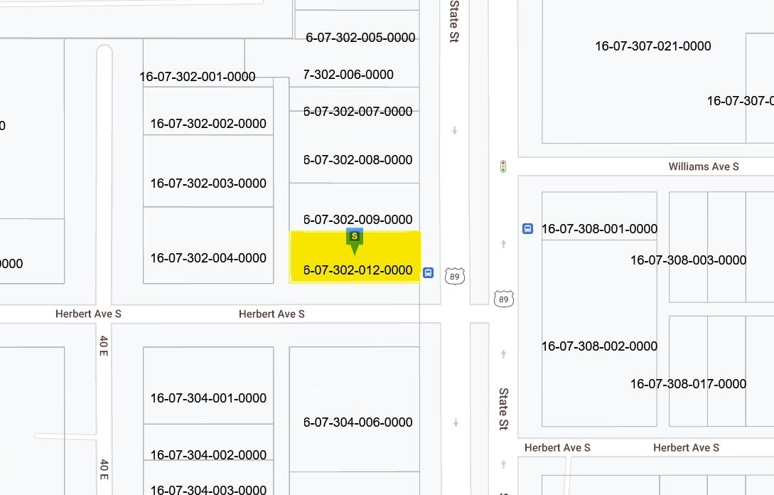 1030 S State St, Salt Lake City, UT for sale Plat Map- Image 1 of 1