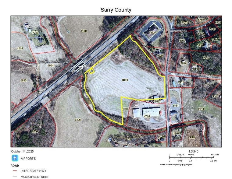 238 Old Highway 601, Mount Airy, NC for sale - Site Plan - Image 2 of 2