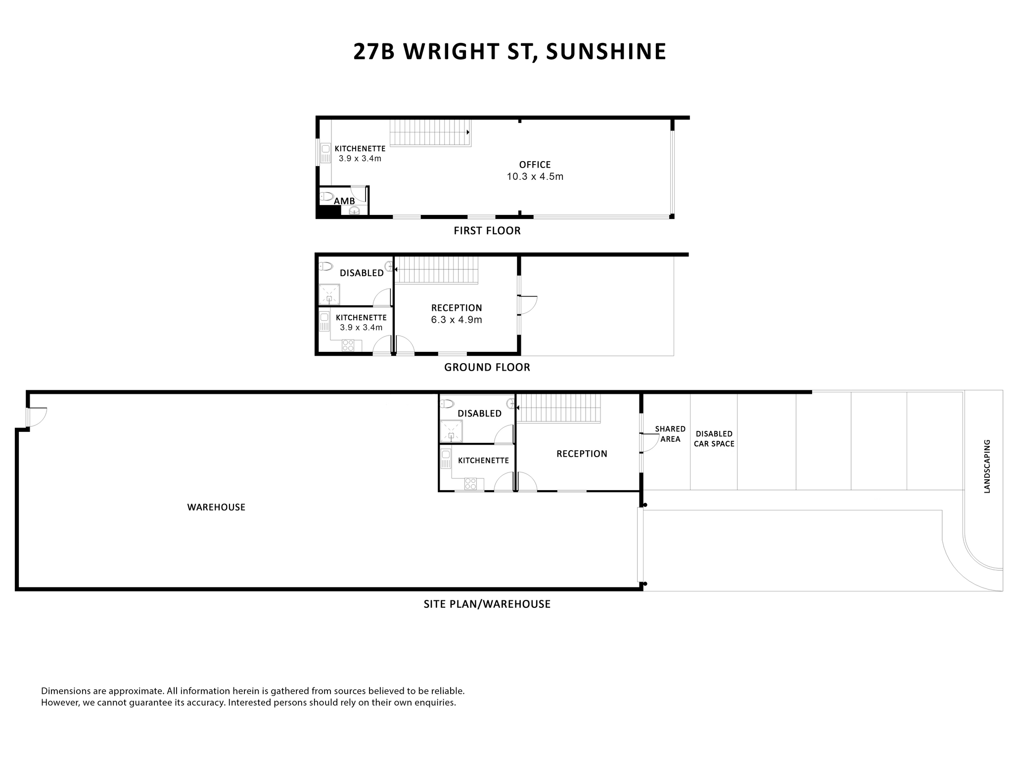 27 Wright St, Sunshine for lease Floor Plan- Image 1 of 1
