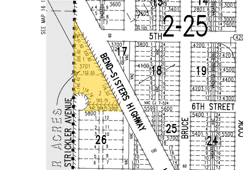 64670 Strickler Ave, Bend, OR for sale - Plat Map - Image 1 of 1